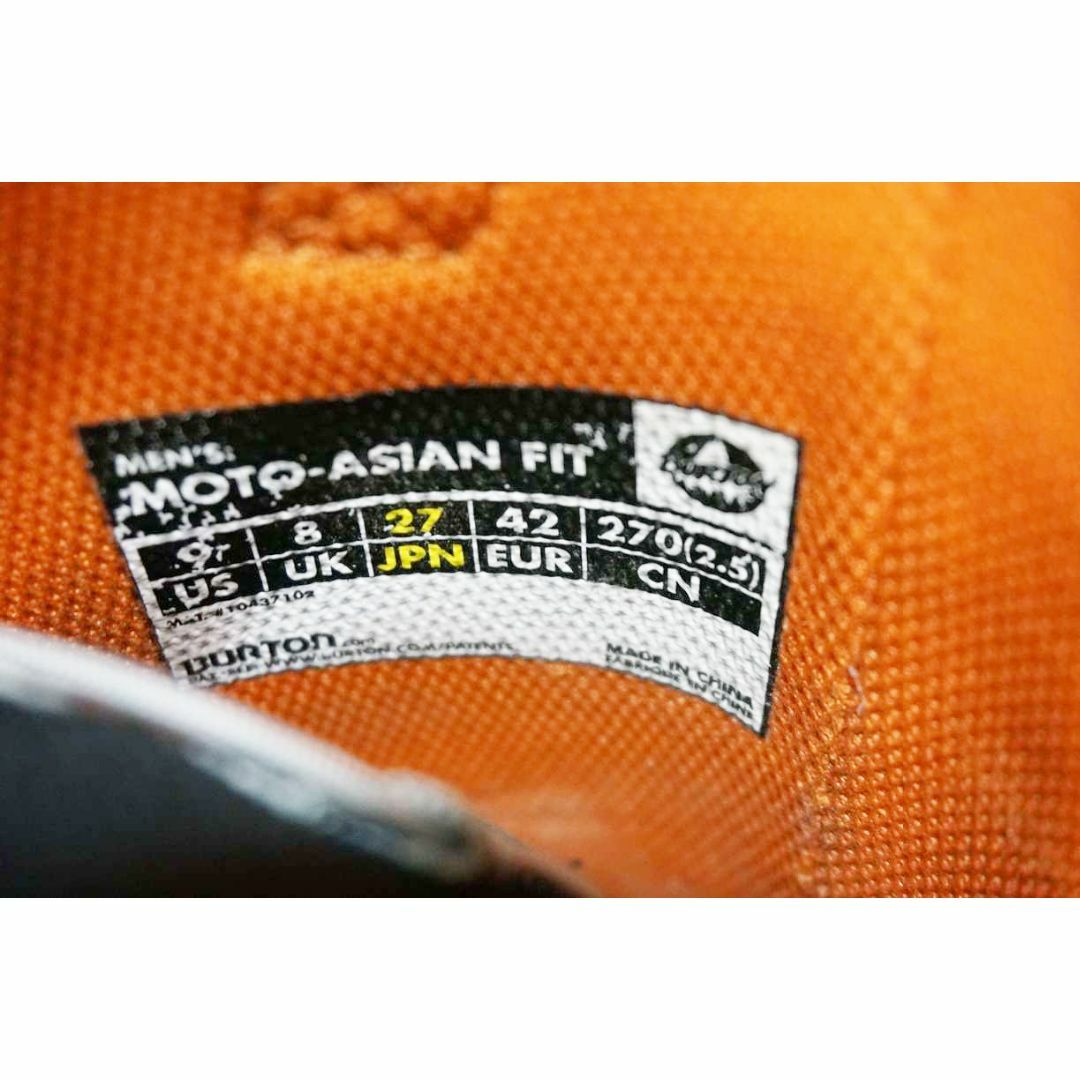 BURTON - 軽量 BURTON バートン ブーツ モト アジアンフィット 27cmの