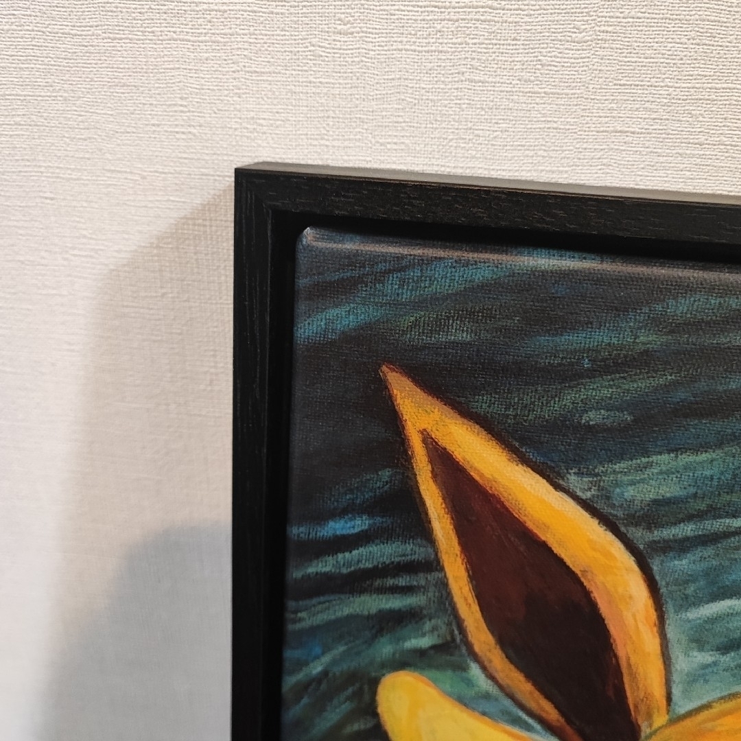 ポケモン - ゴッホ美術館 ゴッホイーブイ キャンバスアート 額縁付の