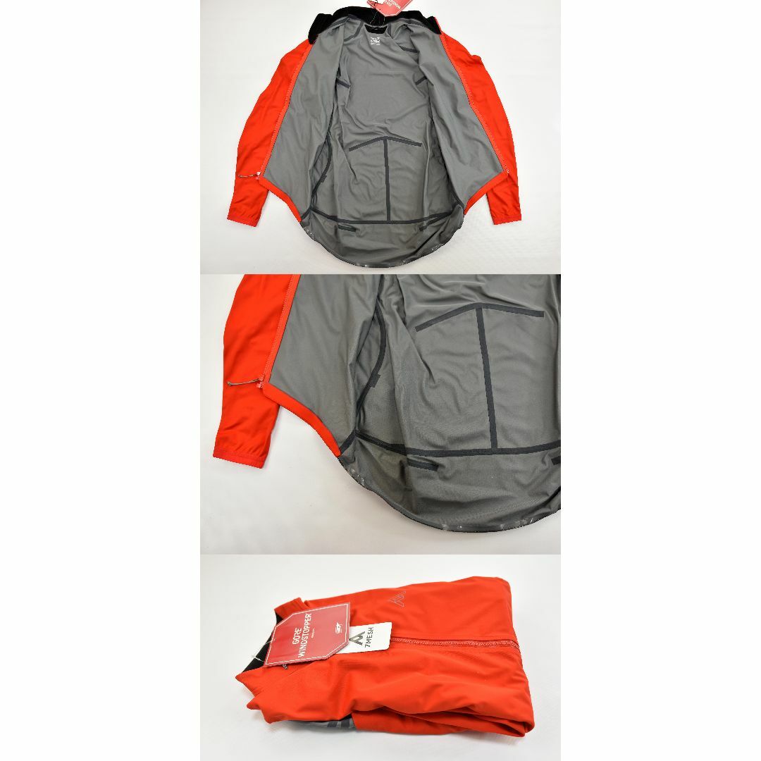 7MESH - 7mesh Corsa windstopper 長袖ジャージ size:S 赤の通販 by