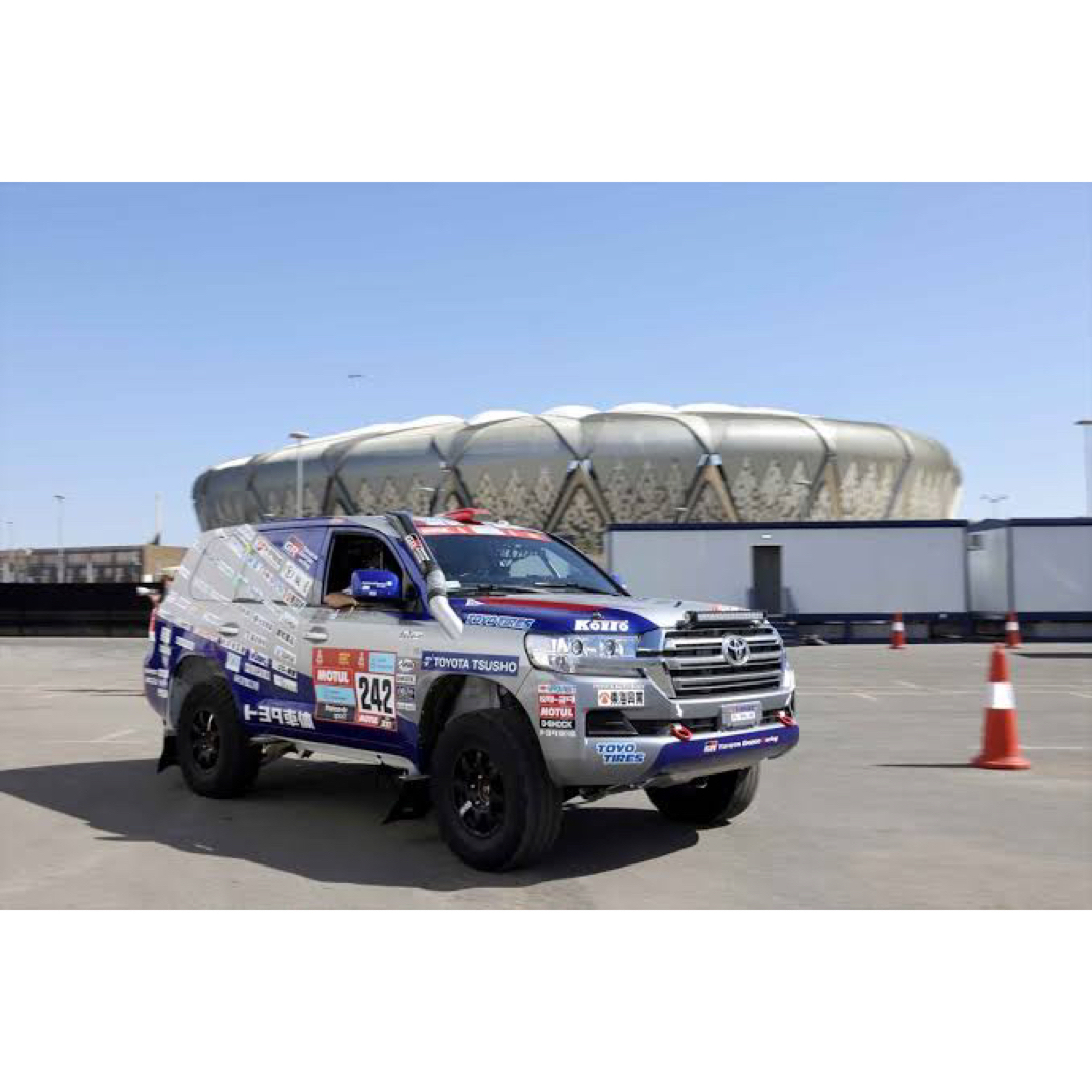 トヨタ - トヨタ ランドクルーザー 200 ダカールラリー 2022 ミニカー