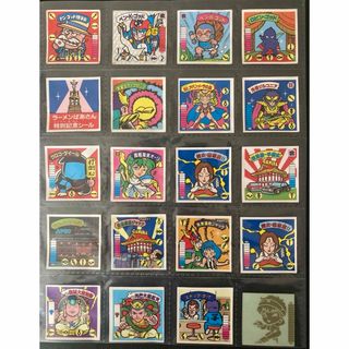 ガムラツイスト+ラーメンバーおまけシール100枚ダブりありの通販 by