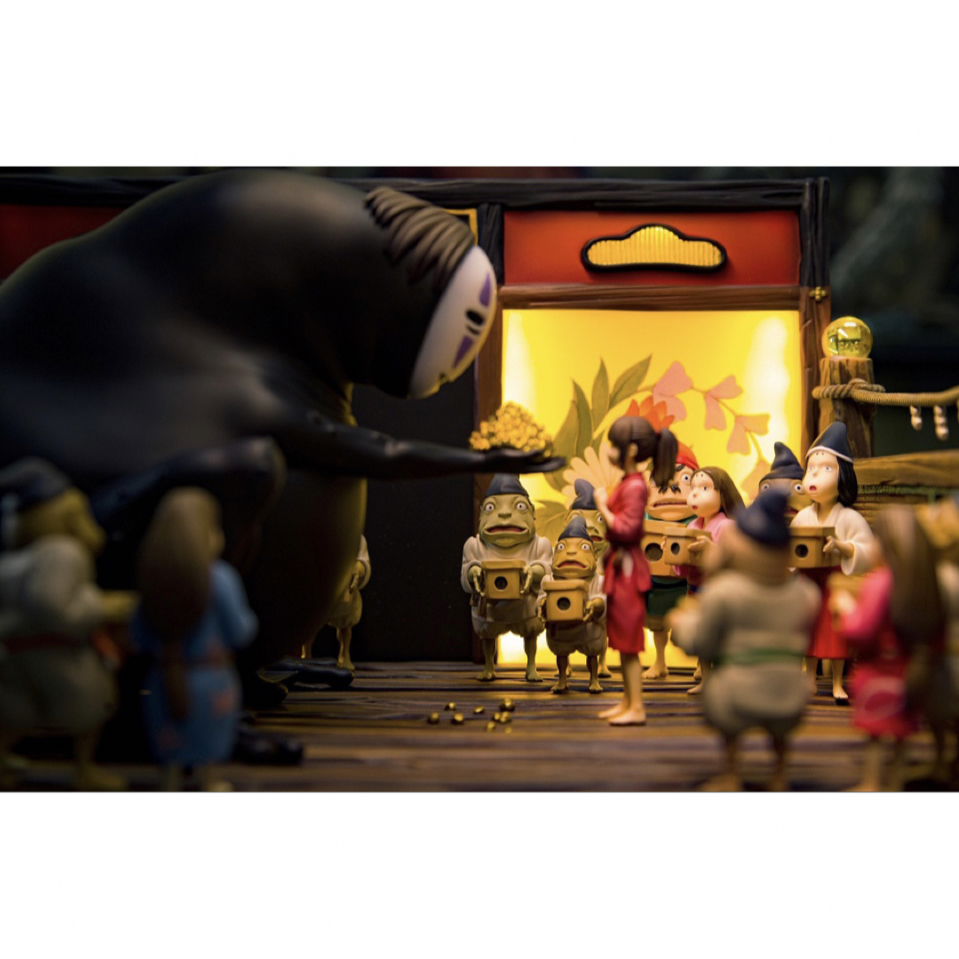 スタジオジブリ 千と千尋の神隠し フィギュア カオナシ 千尋の通販 by