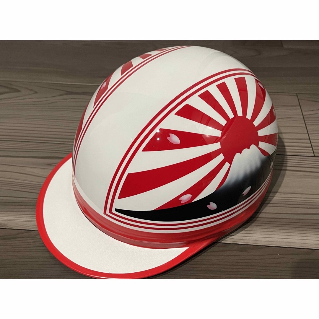 桜 富士日章 コルク半 ヘルメットの通販 by paint｜ラクマ