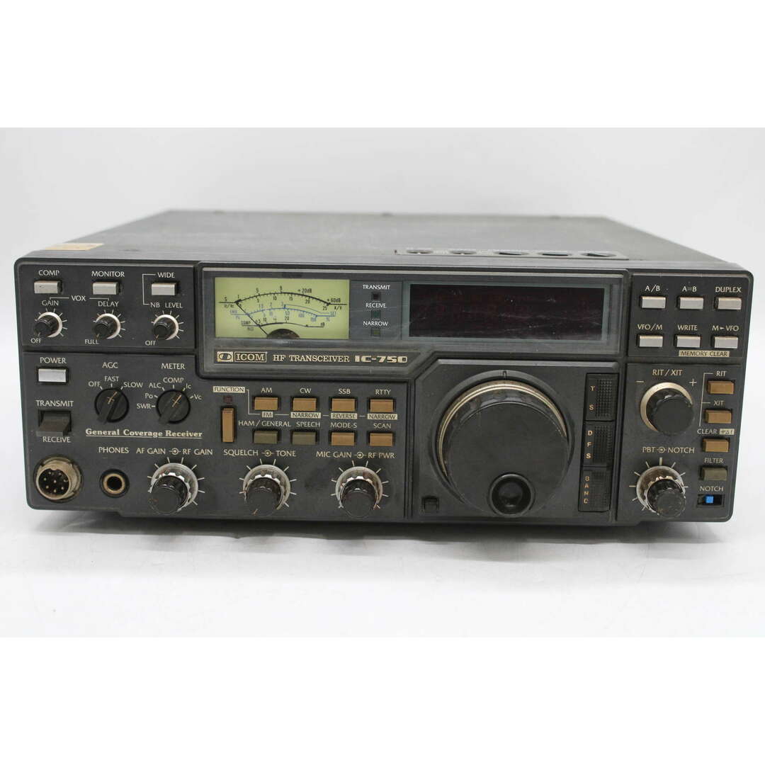 ジャンク アイコム IC-750 HF帯オールバンド トランシーバー
