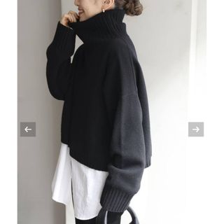 DEUXIEME CLASSE（ニット/セーター ・ レッド/赤色系）のフリマ