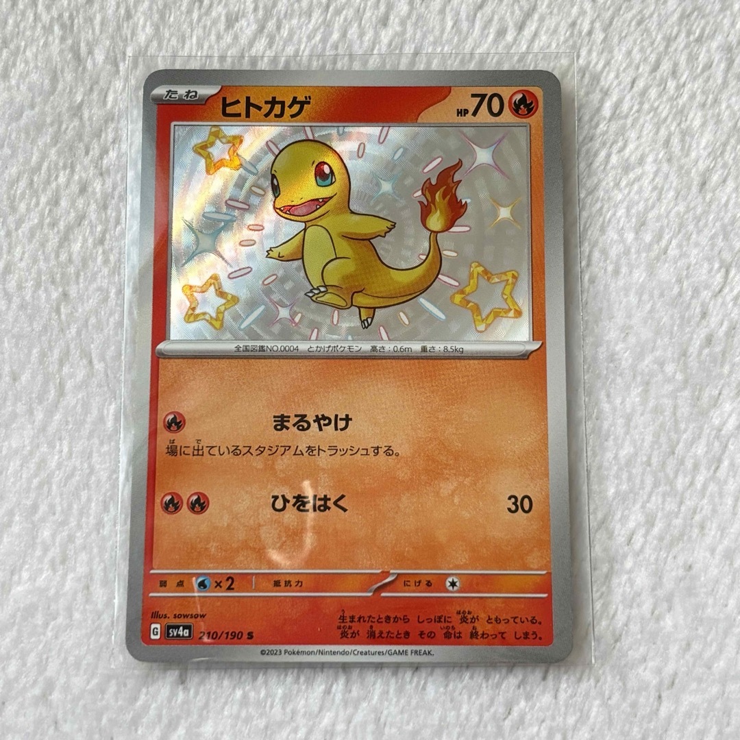 ポケモン - ヒトカゲS 色違い シャイニートレジャーの通販 by り's