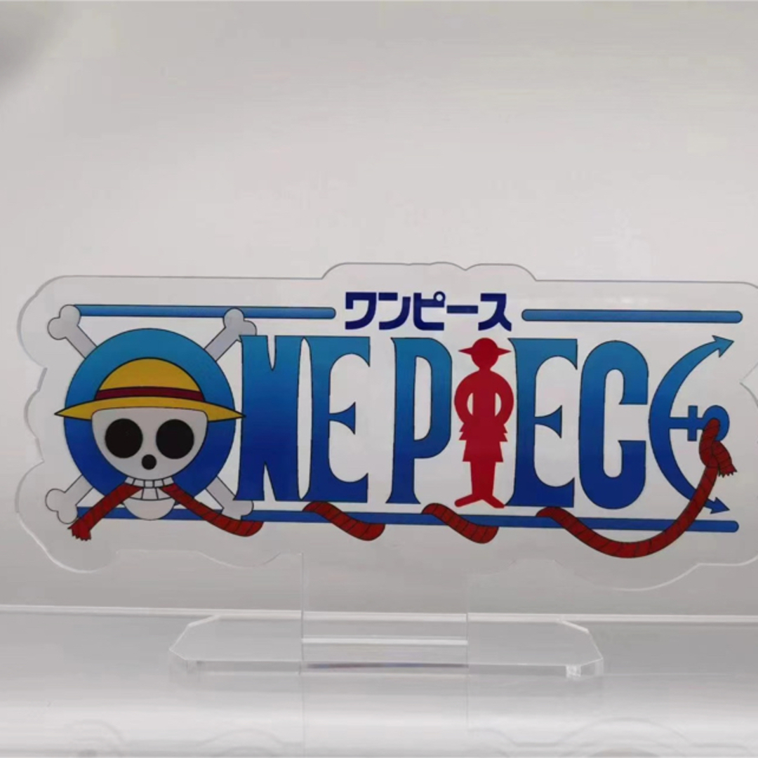 ワンピース フィギュア アクリルロゴ・台座 即購入可 アクリルスタンド