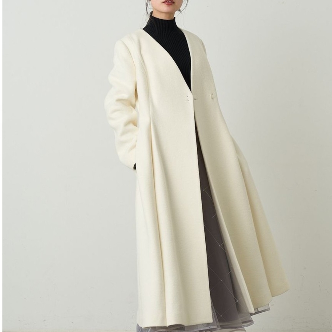 CELFORD - CELFORD【コートラボ】フィット＆フレアロングコート