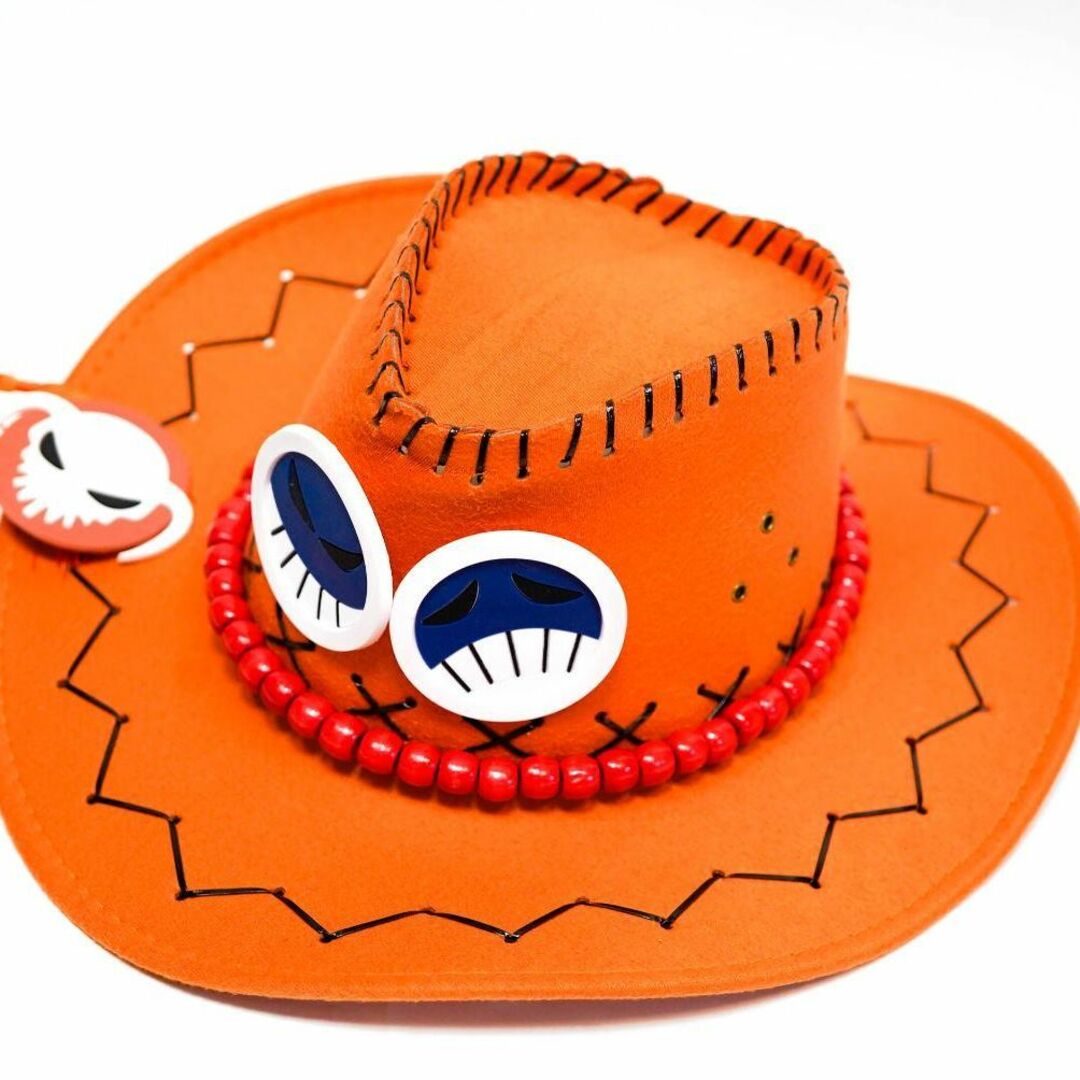 エース 帽子 ワンピース コスプレ 58cm ハット 大人用【残5のみ】の