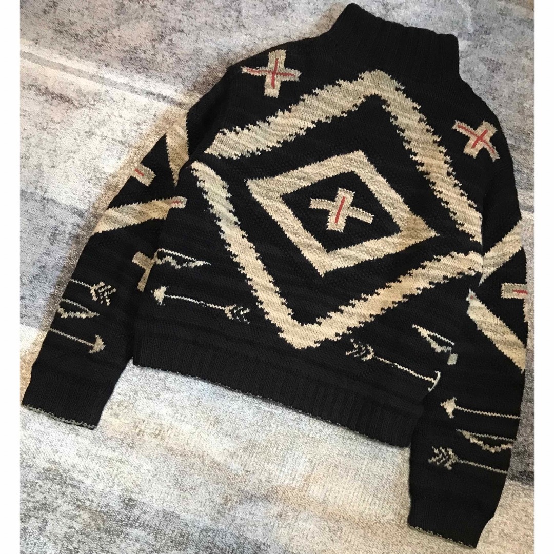 POLO RALPH LAUREN - 超レア 別格のナバホ柄 90's POLO SPORT カウチン