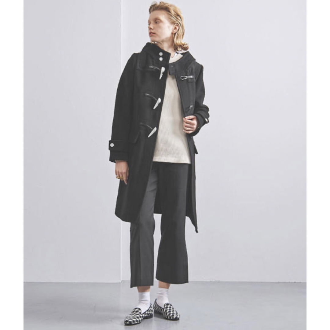 HYKE - HYKE ハイク ホワイト トグル ダッフル コート 白トグルの通販