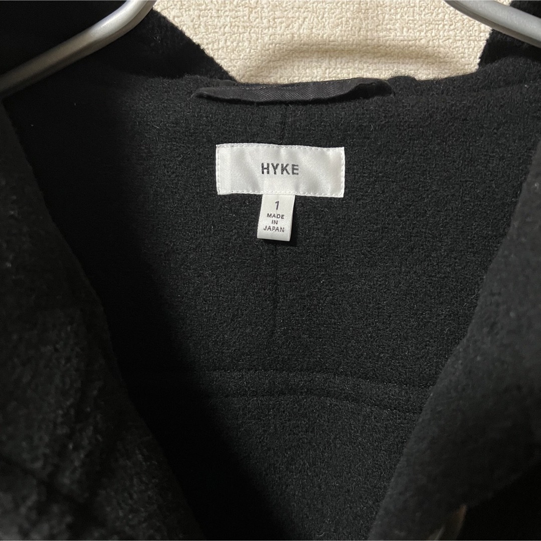 HYKE - HYKE ハイク ホワイト トグル ダッフル コート 白トグルの通販