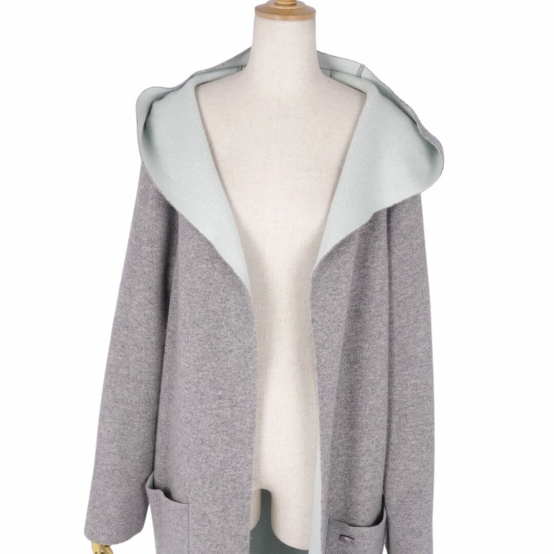 FOXEY - フォクシー FOXEY コート リバーシブル ロングコート カシミヤ