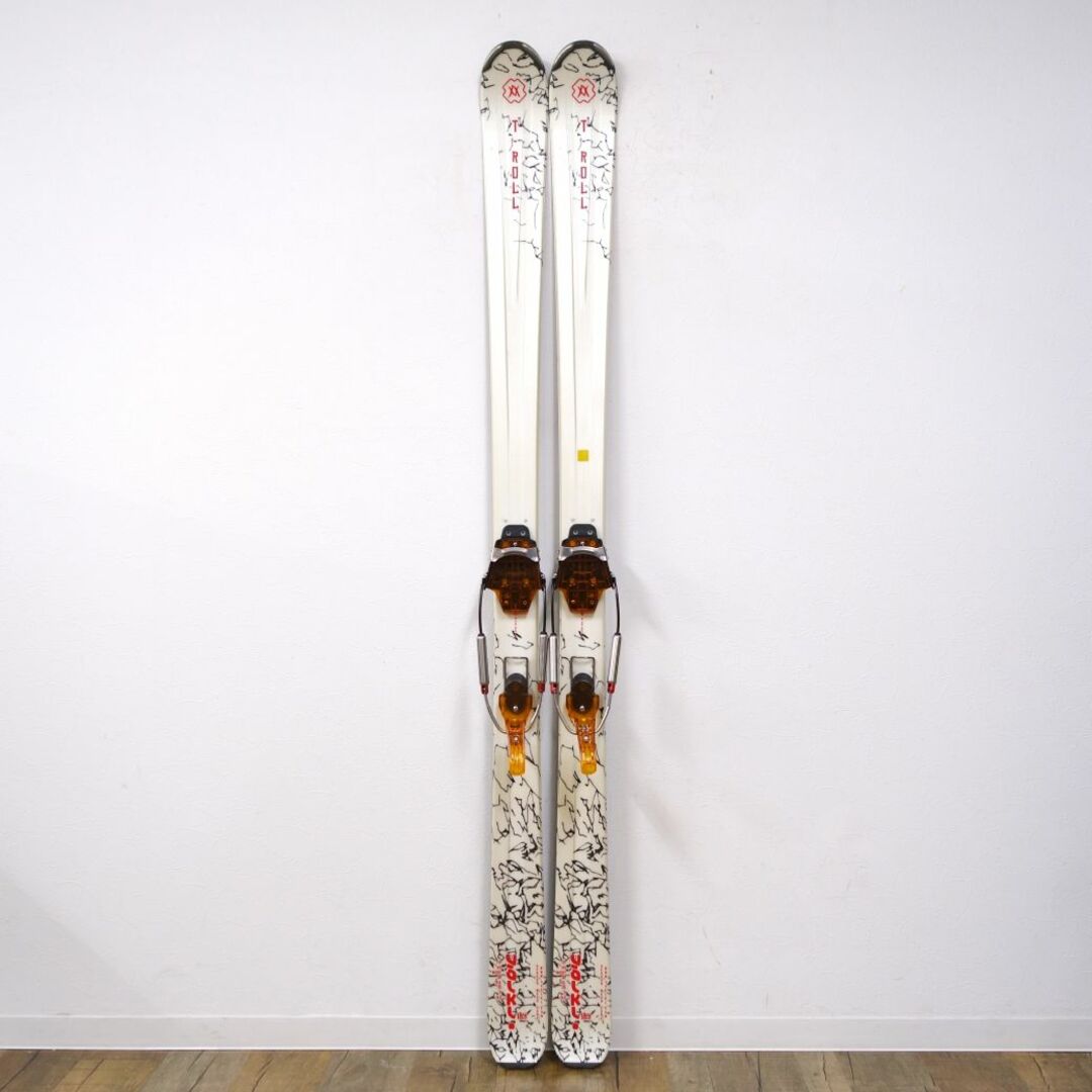 Volkl - フォルクル Volkl T-ROLL 184cm センター85mm ビンディング G3