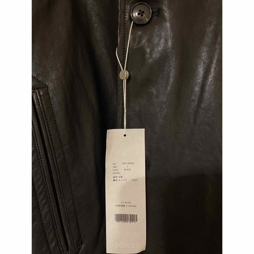 COMOLI - COMOLI 22AW ラムレザー コート カーコート 3 新品の通販 by