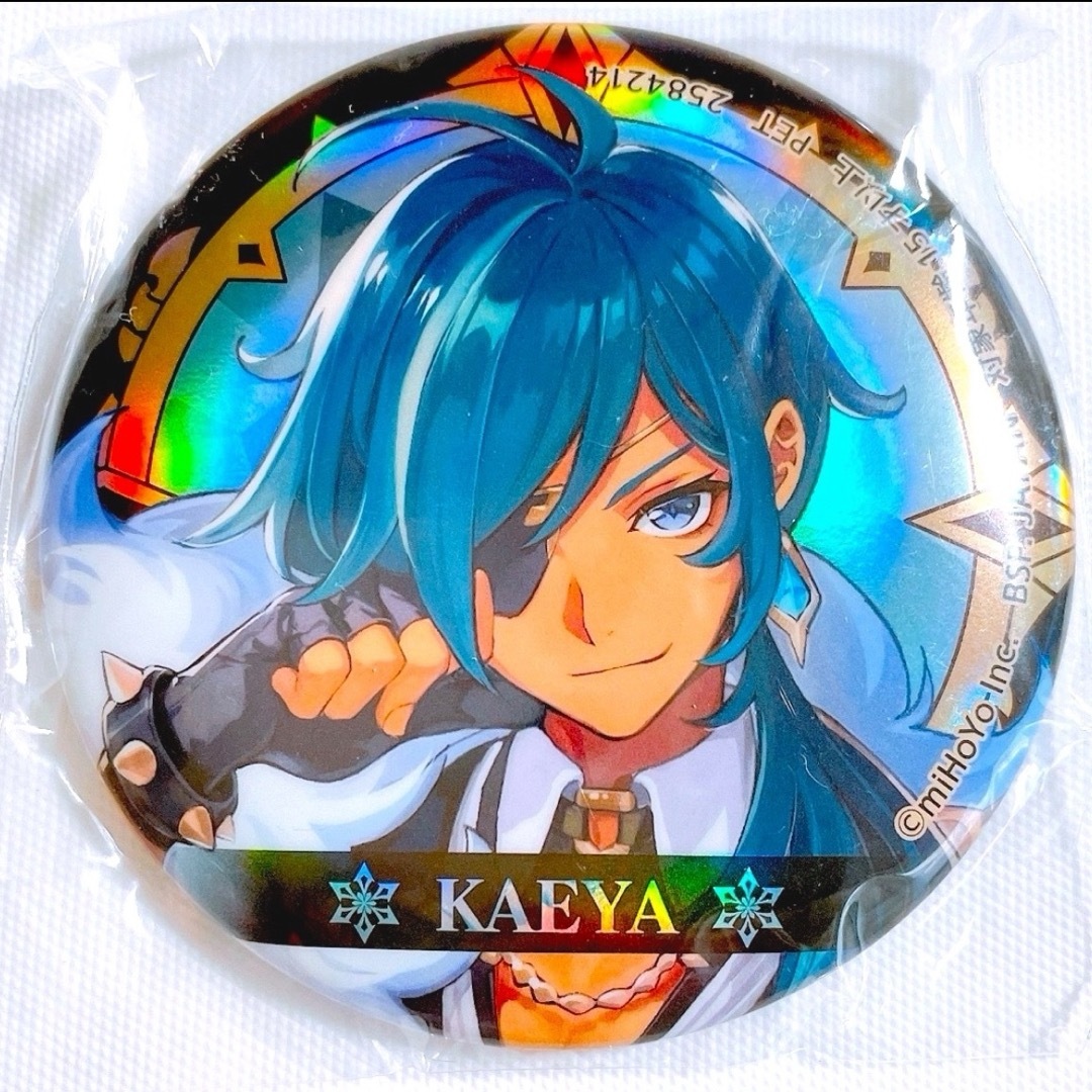 原神SEGA GIGO コラボ珊瑚宮心海ホログラム缶バッチ