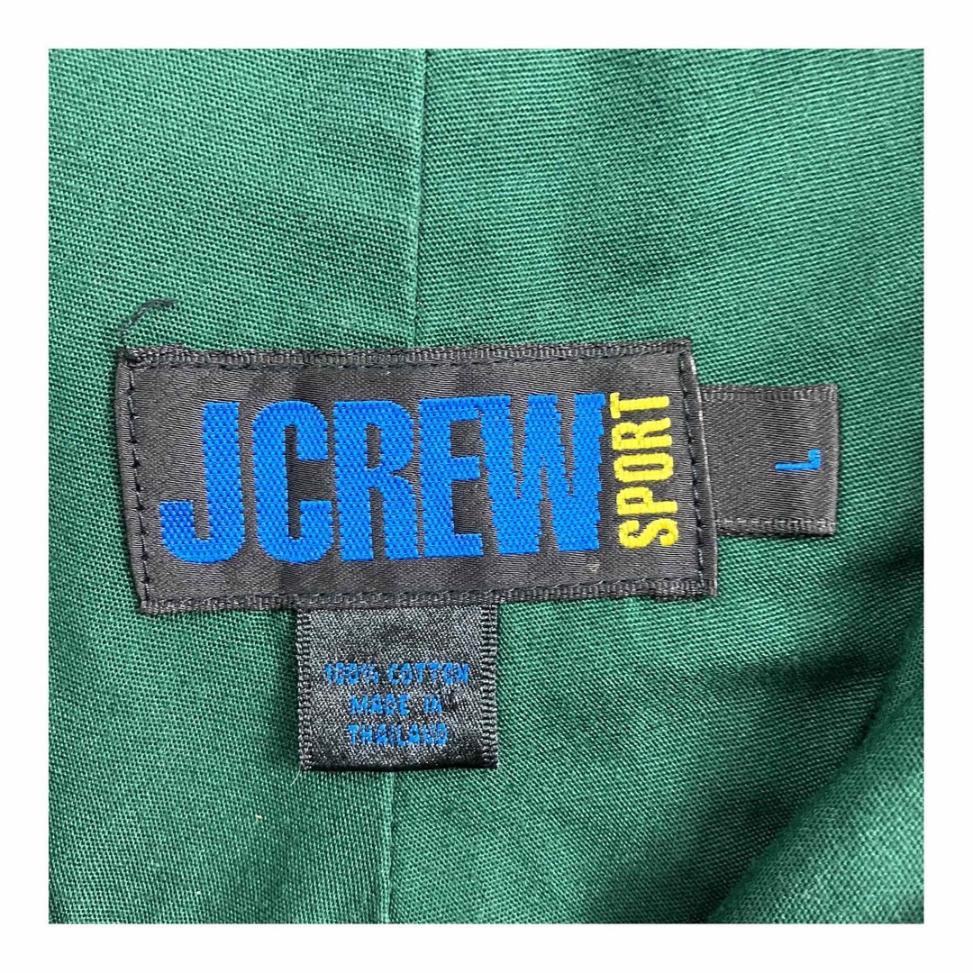 J.Crew - 90s J.CREW ツートンコットンアノラックパーカー ハーフ
