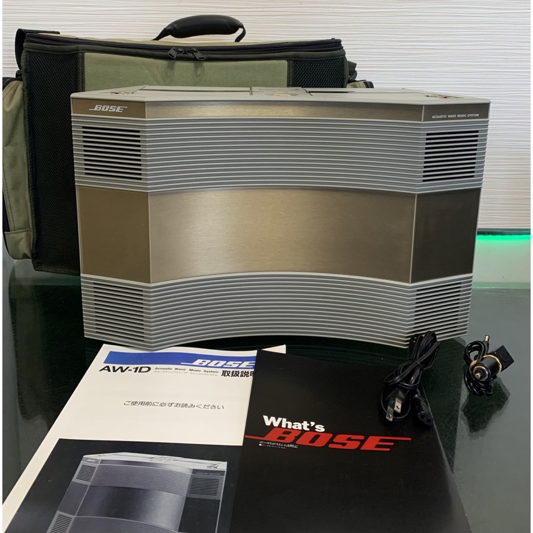 BOSE - 内蔵Bluetooth変更可能ボーズBOSE AW-1D整備品専用バッグ付きの