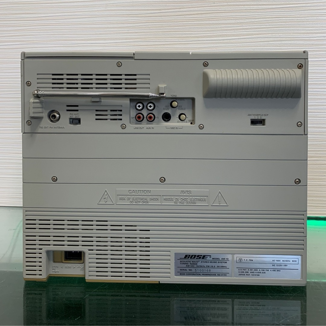 BOSE - 内蔵Bluetooth変更可能ボーズBOSE AW-1D整備品専用バッグ付きの