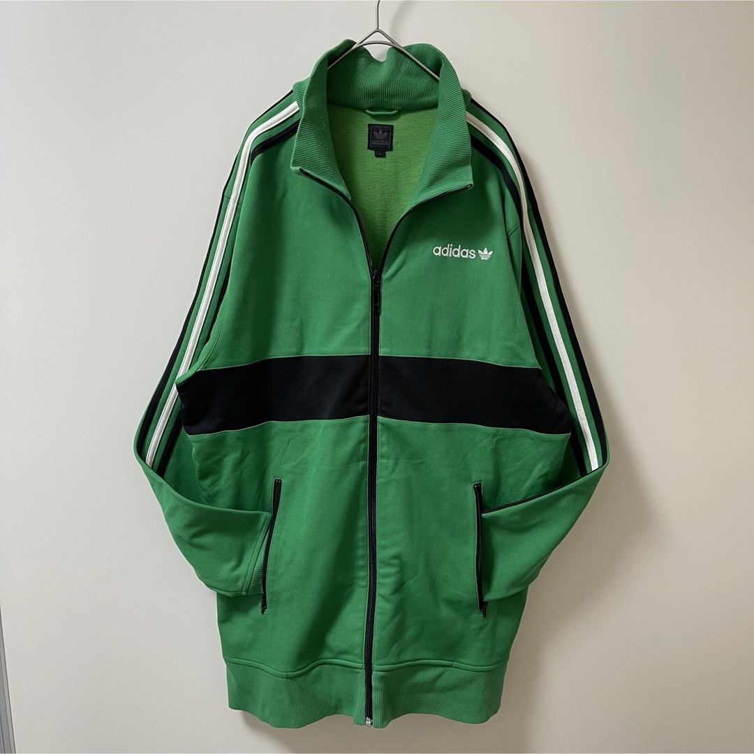 adidas - XL90s】アディダス古着トラックジャケット刺繍ジャージ