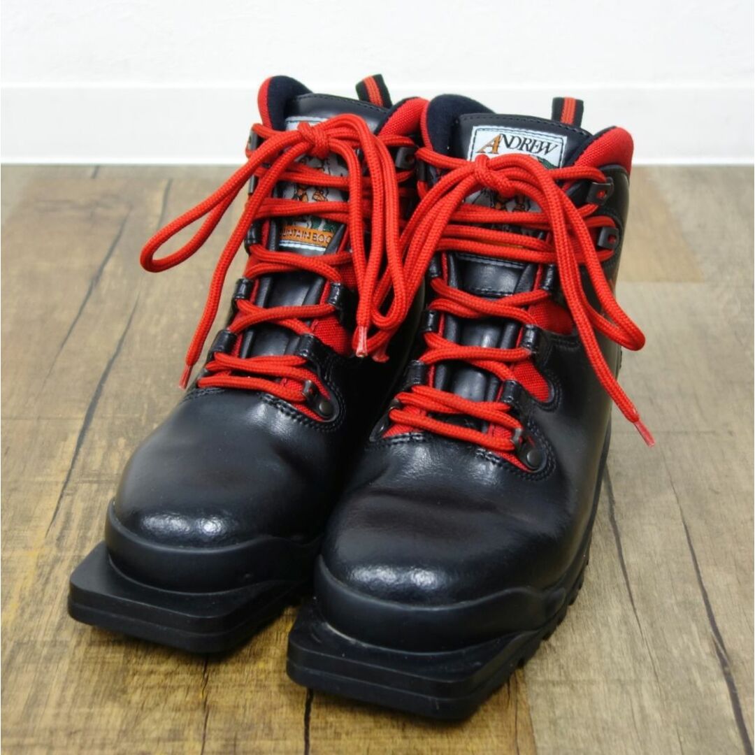 極美品 アンドリュー ANDREW 3ピン テレマーク スキーブーツ UK5.5