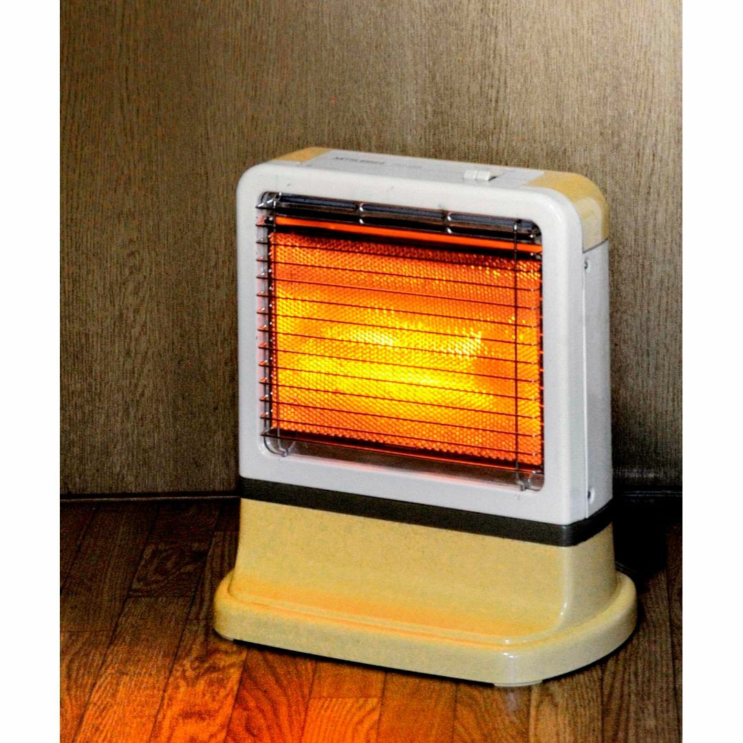 三菱電機 - ☆電気ストーブ・・小型で邪魔にならずしかも足元を集中型