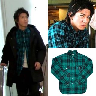 THE REAL McCOY'S - キムタク着 ジョーマッコイ チェック ネルシャツ