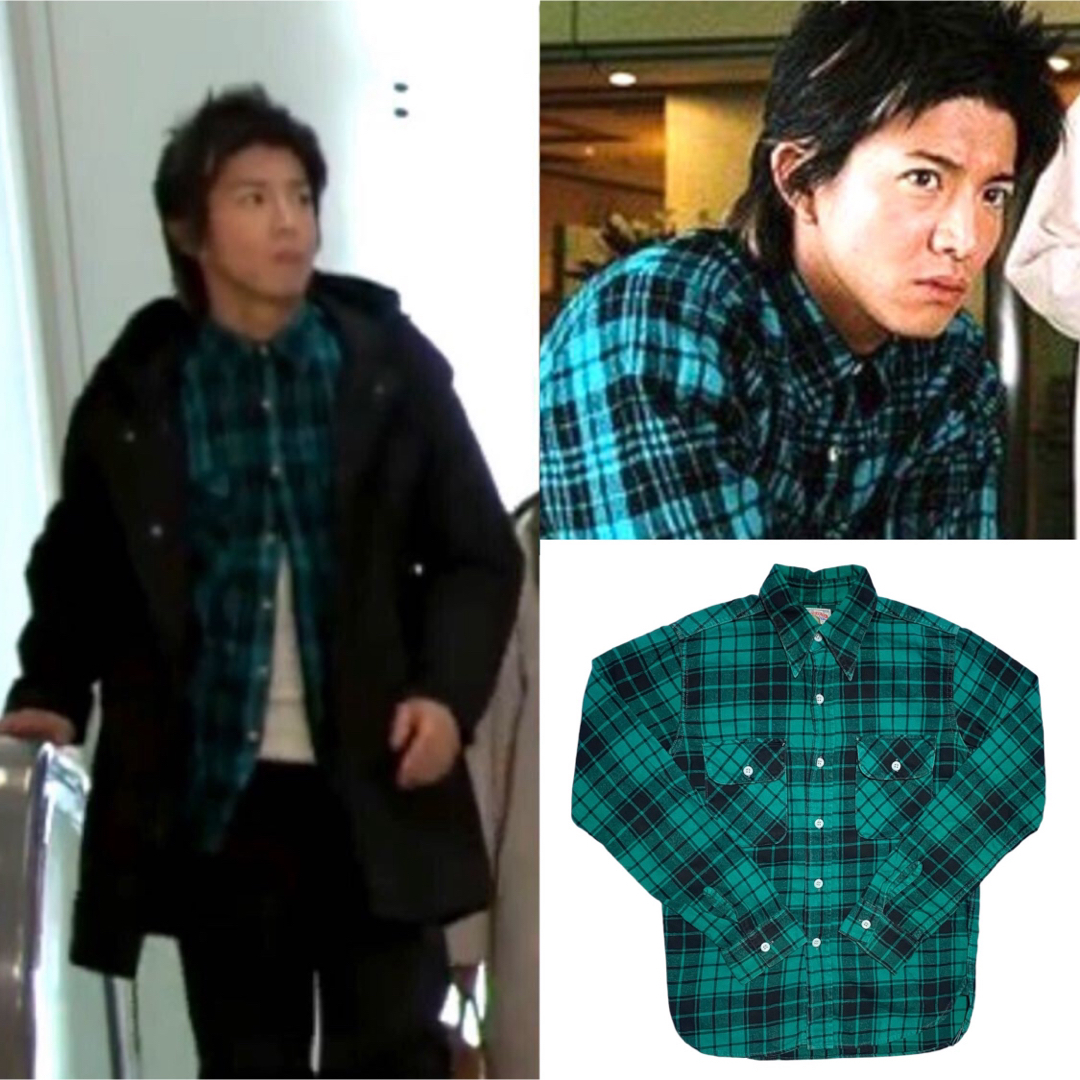 THE REAL McCOY'S - キムタク着 ジョーマッコイ チェック ネルシャツ