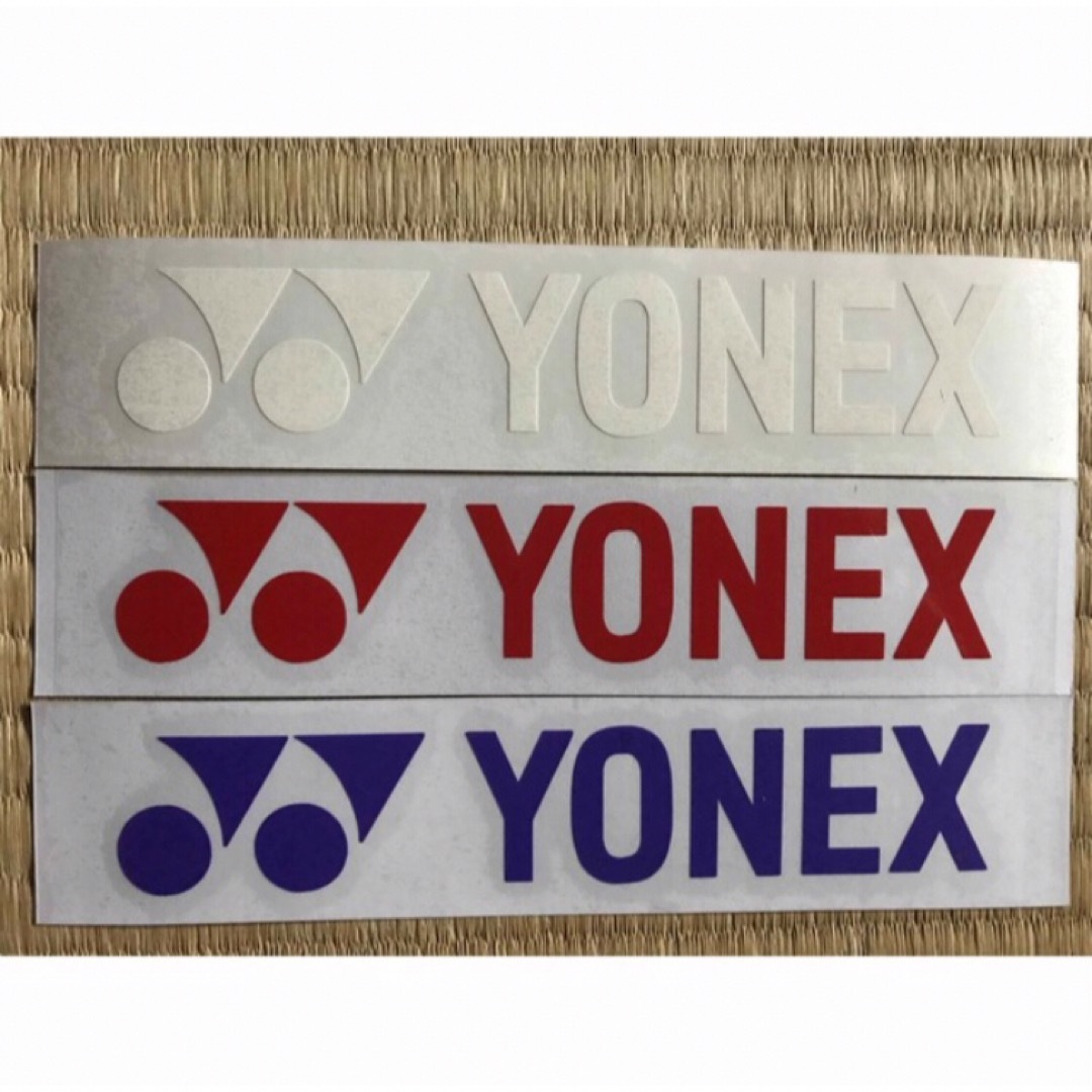 YONEXカッティングステッカー6枚セットの通販 by 美豚's shop｜ラクマ