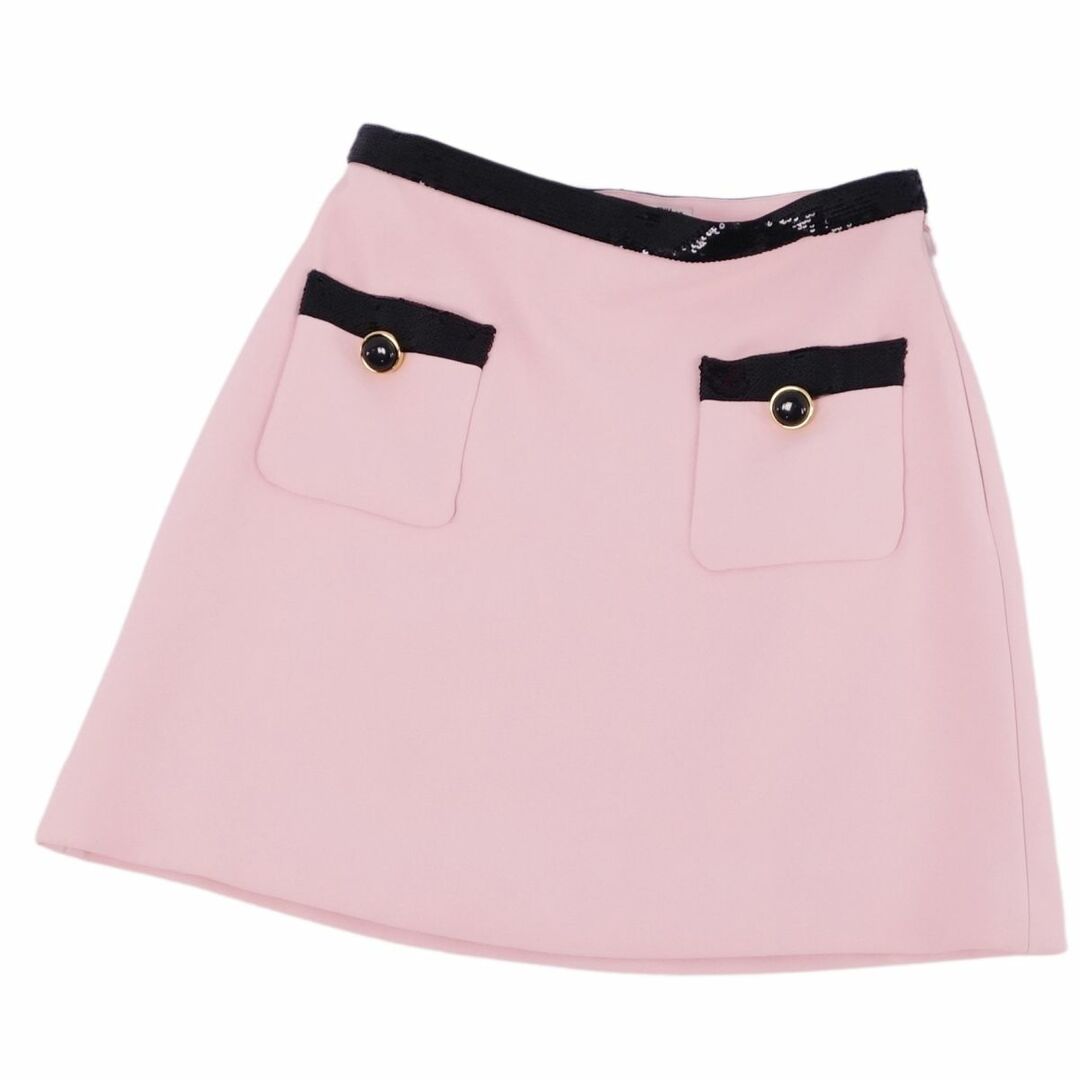 MIU MIU - ミュウミュウ miumiu スカート 台形スカート ショート丈