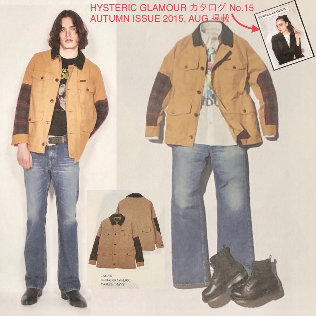 HYSTERIC GLAMOUR - ヒステリックグラマー ハンティング ジャケット M