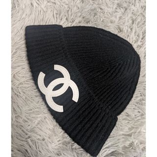 CHANEL - シャネル 海外ノベルティ ニット帽の通販 by ぽよ's shop