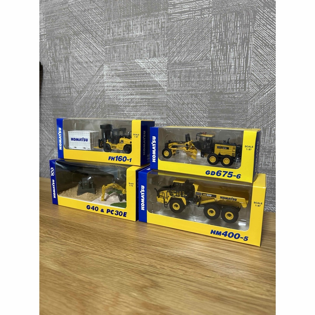 コマツオリジナルミニチュア（非売品） KOMATSUの通販 by junneko920's