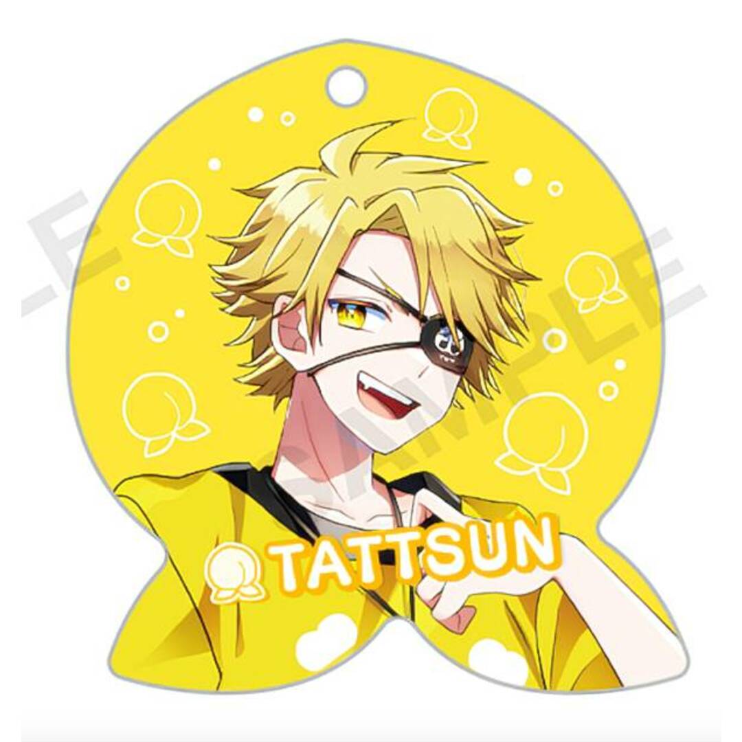 たっつん】 カラフルピーチ ジュエルアクリルストラップの通販 by