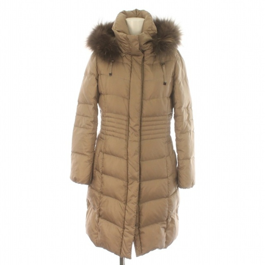 23区 - 23区 オンワード樫山 ダウンコート 襟ラクーンファー XS 茶