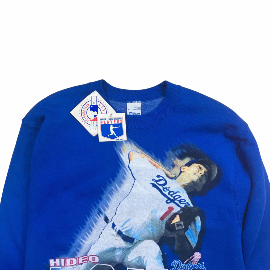 MLB - デッドストック 90s USA製 ロサンゼルスドジャース 野茂英雄