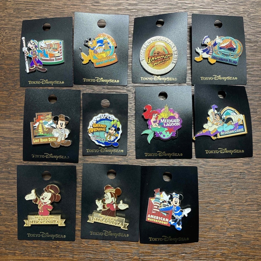 Disney - ディズニーシー ピンバッジ他16点の通販 by うだっち's shop