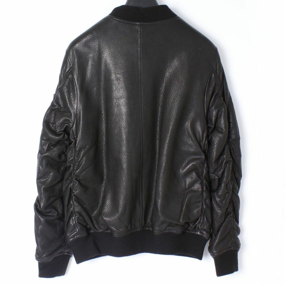 GIORGIO BRATO - 新品 GIORGIO BRATO ラムレザーボンバージャケット 46