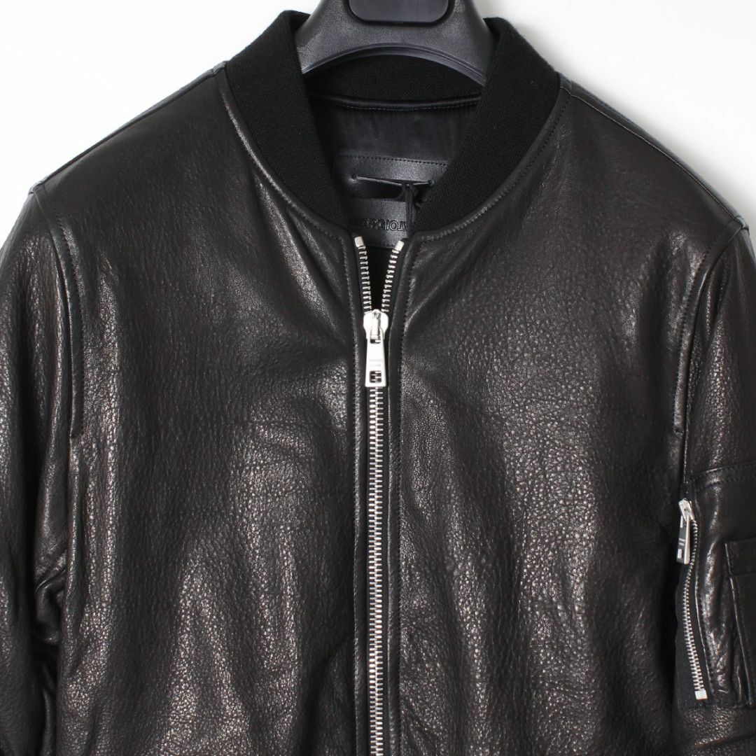 GIORGIO BRATO - 新品 GIORGIO BRATO ラムレザーボンバージャケット 46