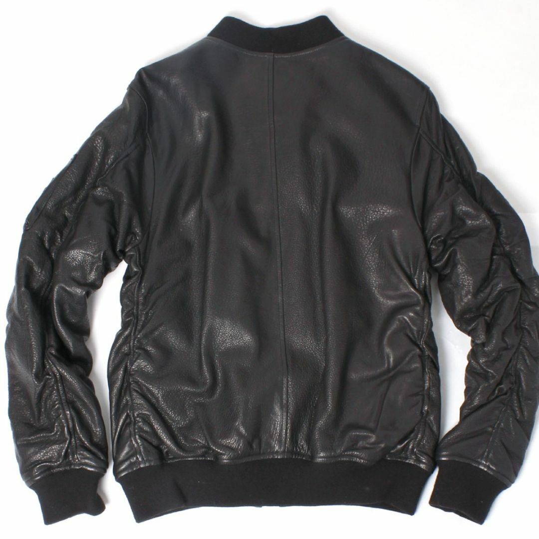 GIORGIO BRATO - 新品 GIORGIO BRATO ラムレザーボンバージャケット 46