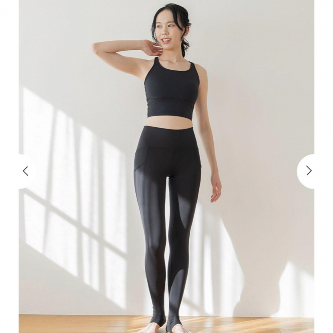 SUKALA ブラック/ホワイト ヨガレギンス Sサイズ SUKALA ブラック