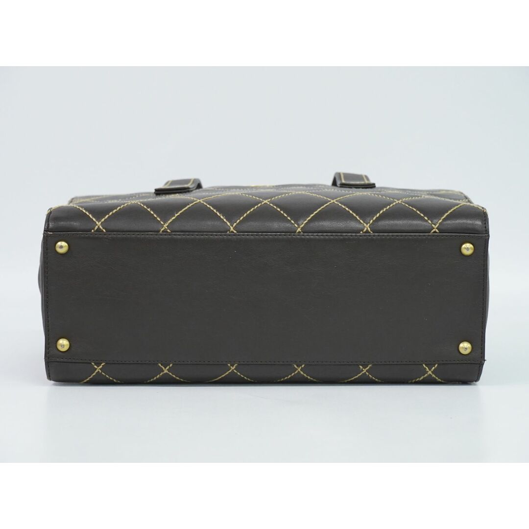 CHANEL - 本物 シャネル CHANEL ココマーク ワイルドステッチ トート