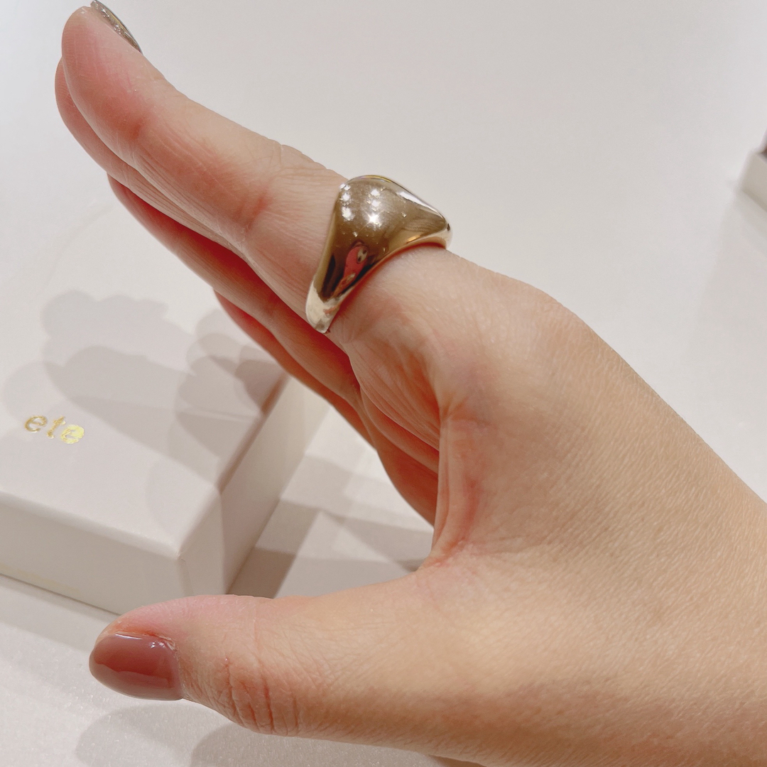 値下げ ete エテ ロウ ボールド リング の通販 by U-kun｜ラクマ