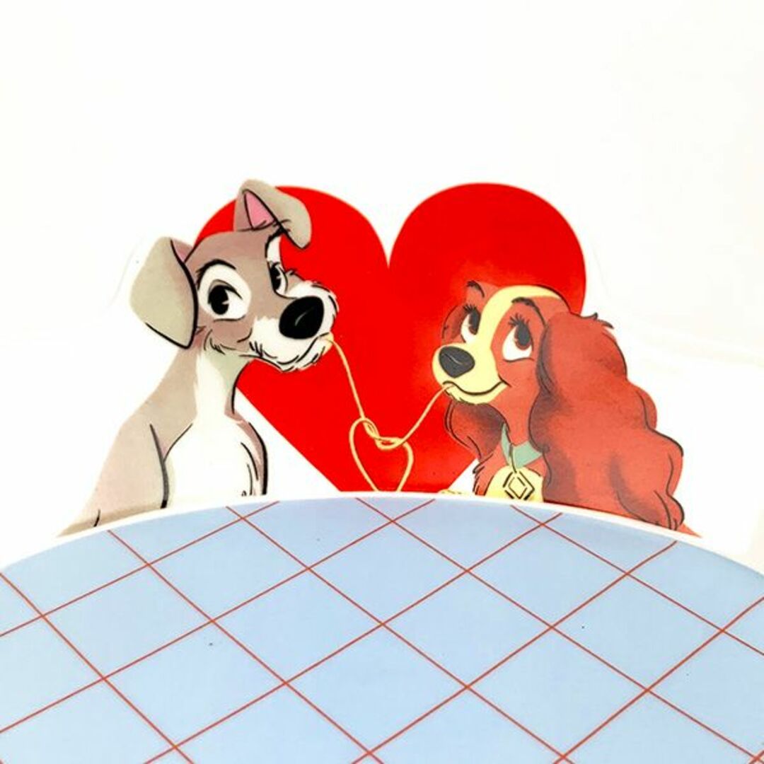 Disney - ディズニー レディ＆トランプ パスタプレート わんわん物語