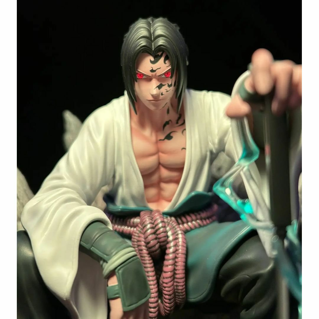 ナルト うちはサスケ ガレージキット 塗装済み完成品 フィギュア 1/6