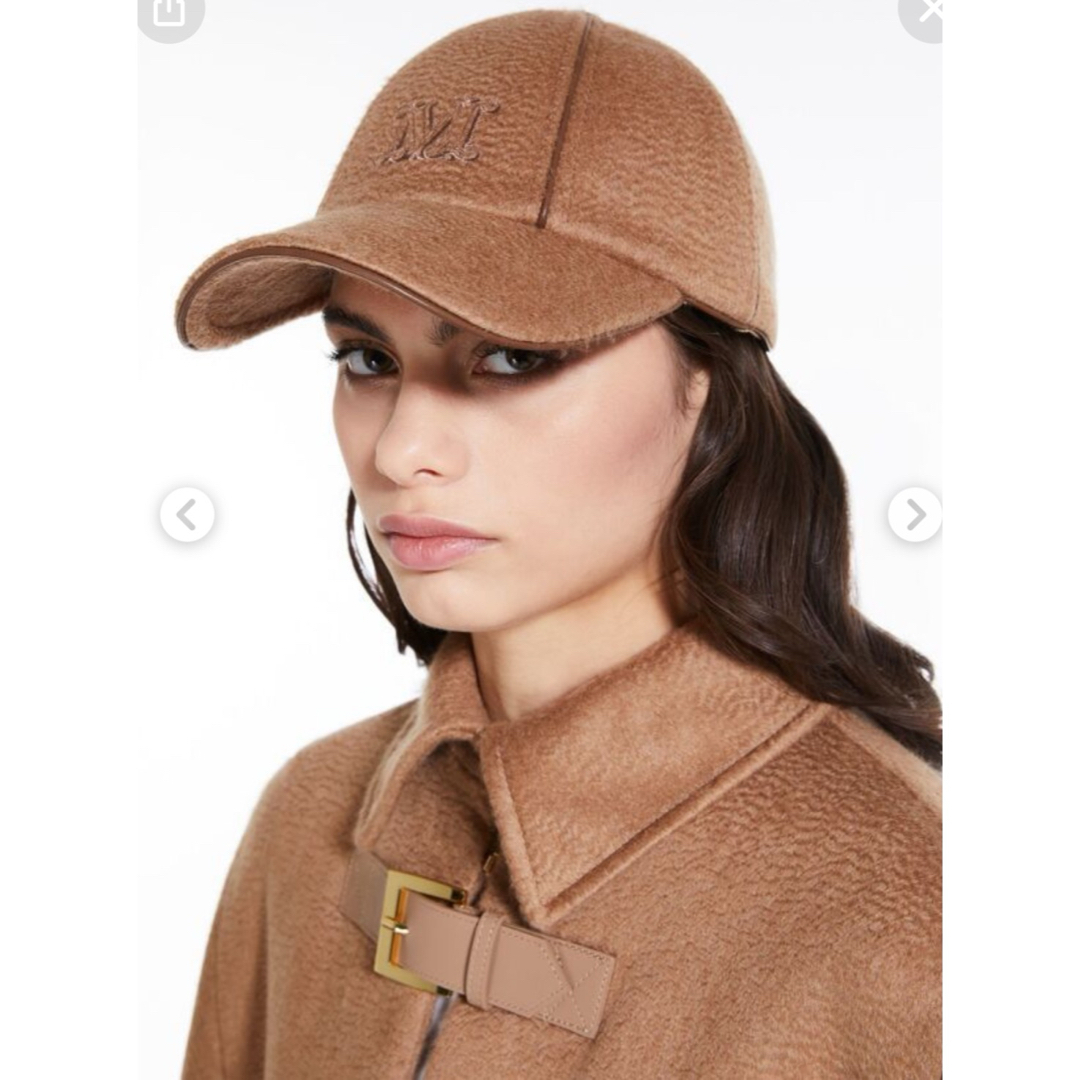 Max Mara - Max Mara ピサ カシミア ベースボール キャップの通販 by 8