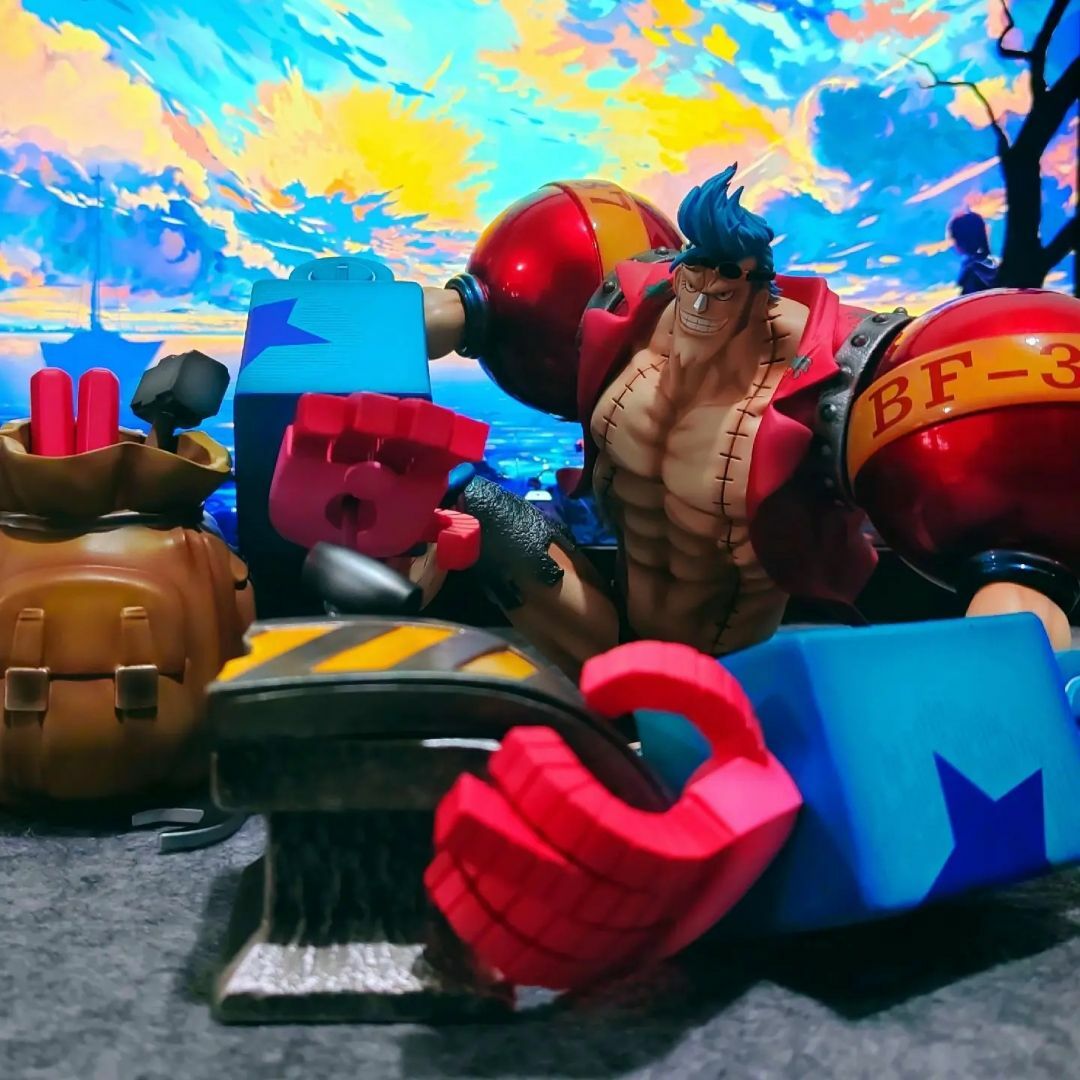 ワンピース フランキー 改造人間 ガレージキット フィギュア BT