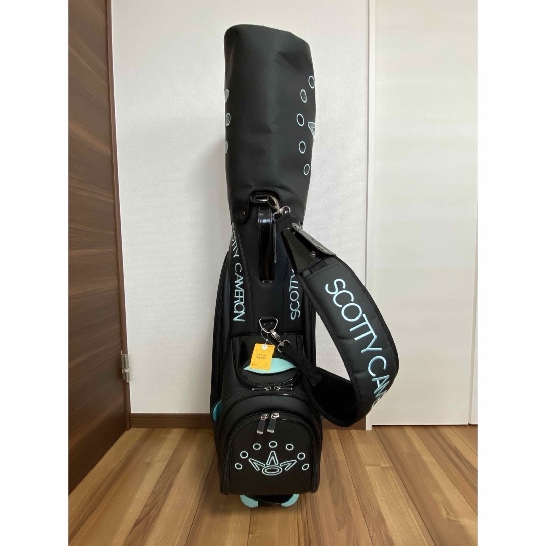 スコッティキャメロン ブラック×ティファニーブルー 中古キャディ