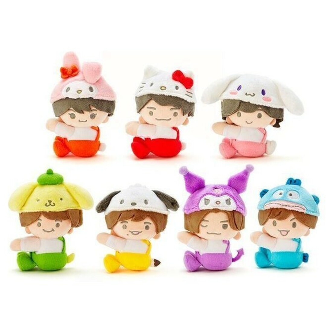 なにわ男子 サンリオコラボ ミニマスコット 全種セットの通販 by はな