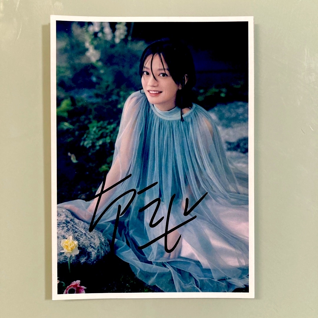 ヴィッキー・チャオ直筆サイン入2Lサイズ写真…Vicki Zhaoの通販 by